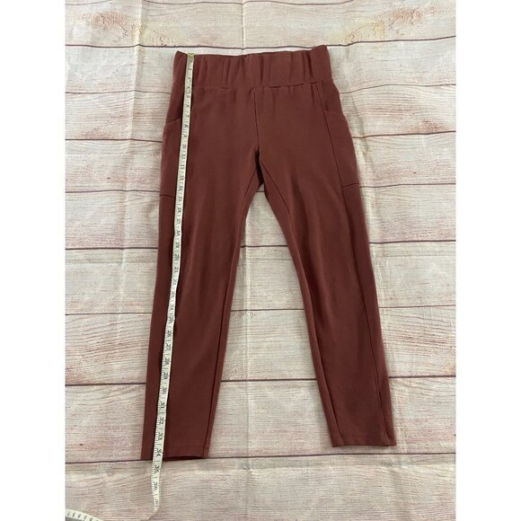 Lou & Grey For Loft Brown Casual Capri With Side Pockets - Medium - Picture 2 of 12